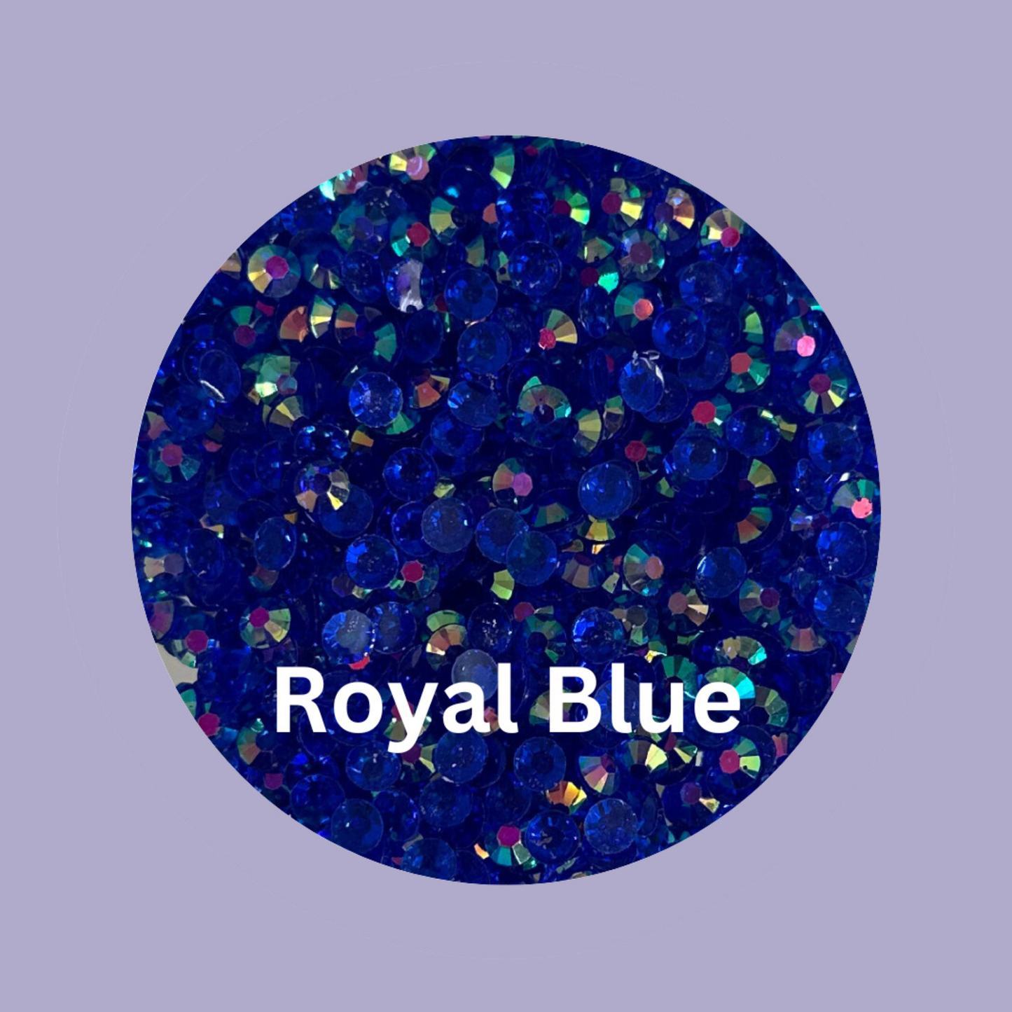 Royal Blue 4mm Flatback Rhinestone