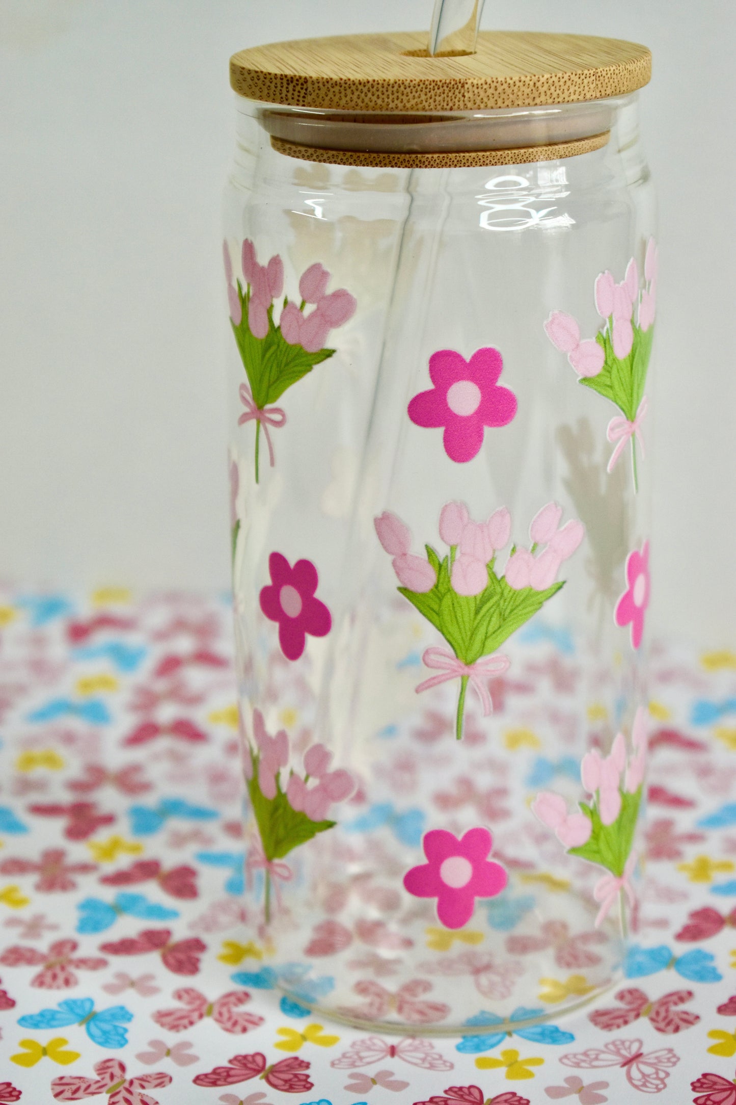 Tulip Coquette Iced Coffee Cup