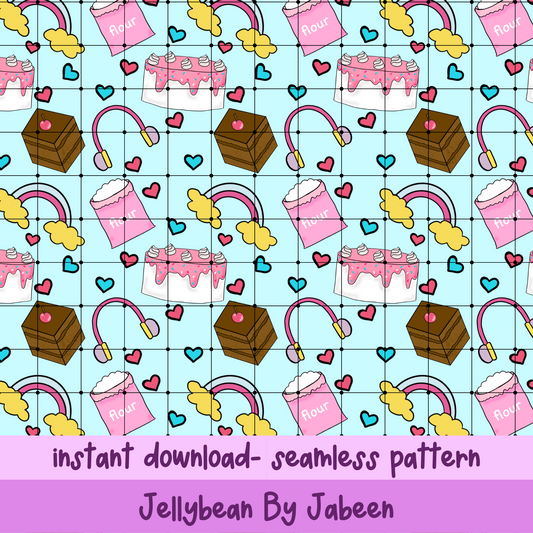 Happy Sprinkles Pattern (PNG)